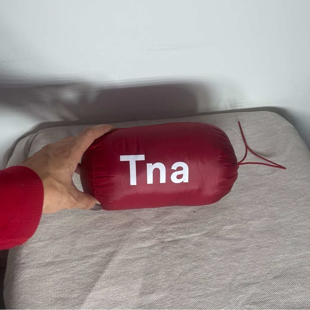 TNA Red Packable Jacket - Picture 2 of 6